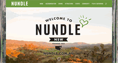 Desktop Screenshot of nundle.com.au